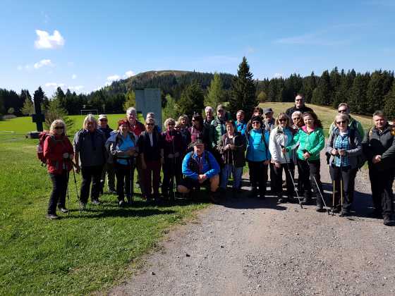 Teilnehmer der Gipfelwanderungen