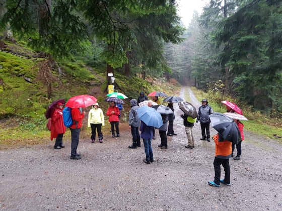 Auf dem Weg zu Vesper und Wässerle