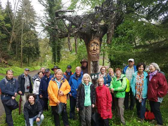 Teilnehmer der Frühstücksbrunchwanderung