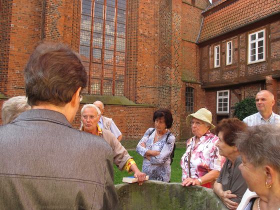 Im Innenhof des Doms zu Verden Im Innenhof des Doms zu Verden
